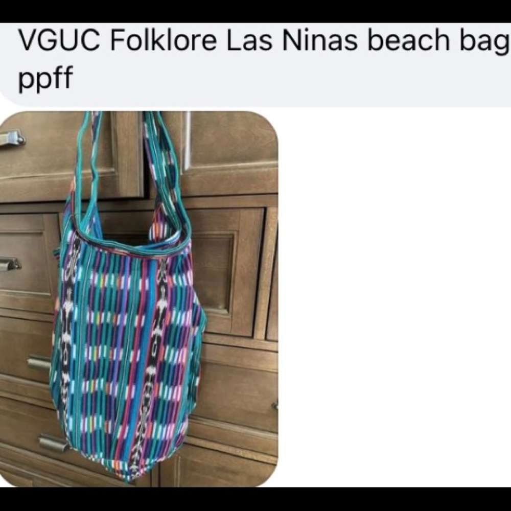 Forklore Los Ninas Beach Bag